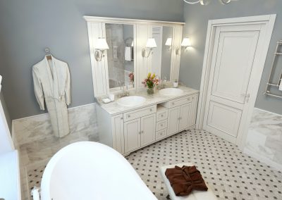 Bathroom classic style