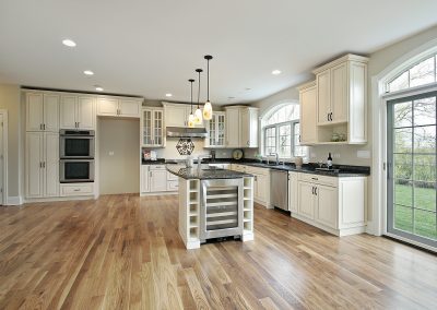 Kitchen in new construction home