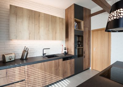 Contemporary kitchen interior